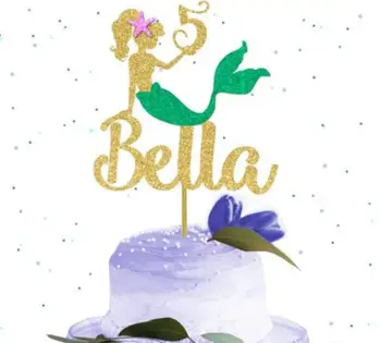 customize any name number Mermaid Theme birthday Cake Topper - anniversary cake topper, wedding cake toppers cake decoration
customize any name number Mermaid Theme birthday Cake Topper - anniversary cake topper, wedding cake toppers cake decoration