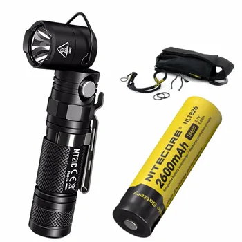 NITECORE MT21C 1000LMs Multi-functional 90Degree Adjustable Flashlight Portable Diecast Torch with 2600mAh battery
NITECORE MT21C 1000LMs Multi-functional 90Degree Adjustable Flashlight Portable Diecast Torch with 2600mAh battery