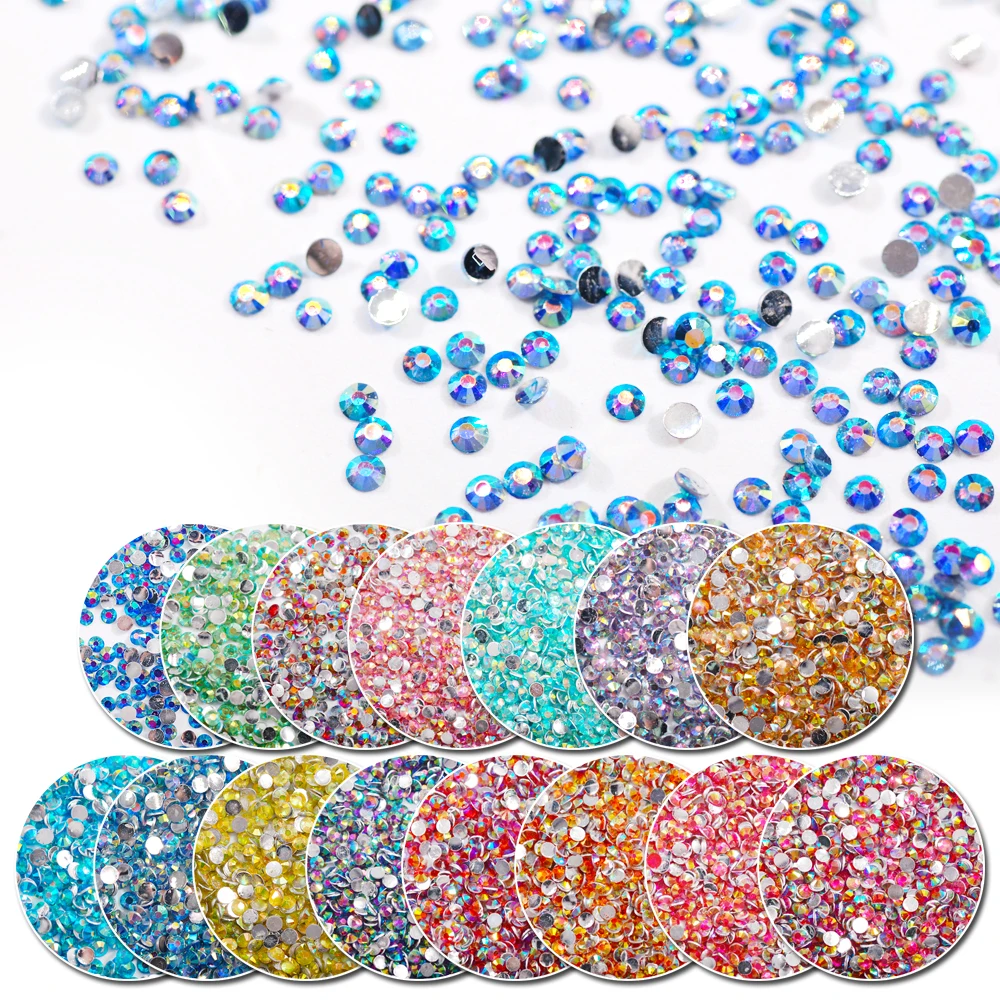 Wholesale 10000Pcs DIY Nail Art Stones Tips Crystal Glitter Rhinestone 3D Nails Art Decoration 15 Kind AB Color Acrylic Diamond
Wholesale 10000Pcs DIY Nail Art Stones Tips Crystal Glitter Rhinestone 3D Nails Art Decoration 15 Kind AB Color Acrylic Diamond