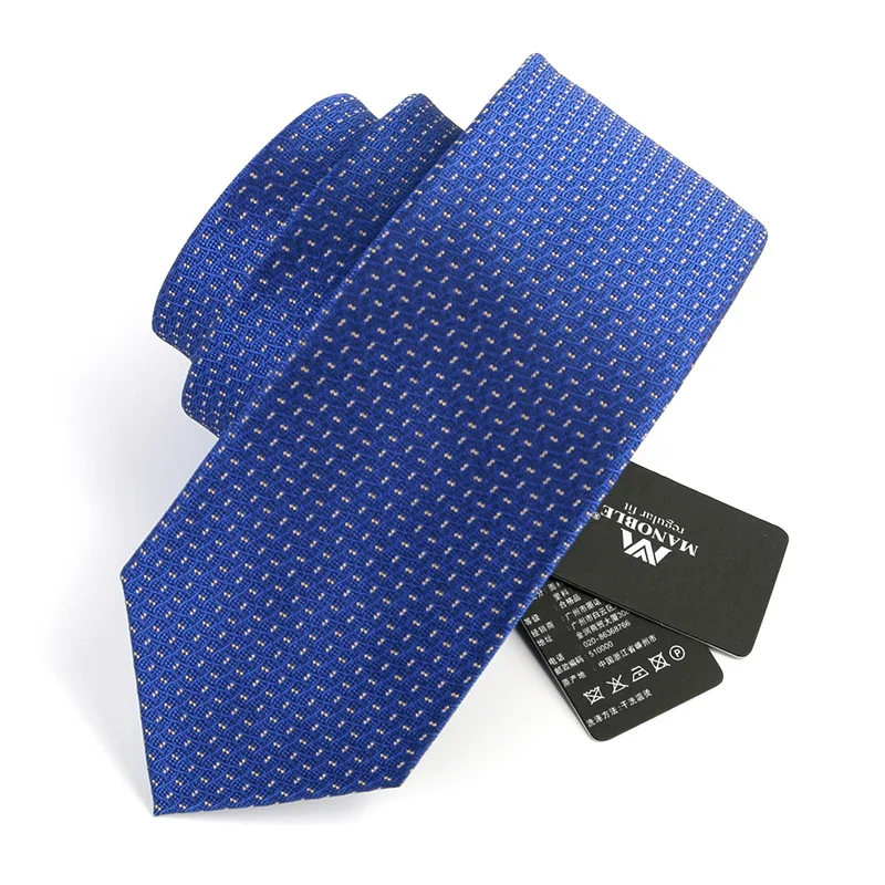 HOT SALE New Fashion Brand 7CM Slim Designer Business Tie for Men Gravata Narrow Men's Neckties Skinny Dot Gift Box | Аксессуары для