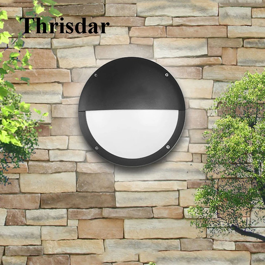 Thrisdar 18W Waterproof Wall Lamp IP54 Aluminum Round Aisle Corridor Porch Light Indoor Outdoor Garden Villia Wall Ceiling Light
Thrisdar 18W Waterproof Wall Lamp IP54 Aluminum Round Aisle Corridor Porch Light Indoor Outdoor Garden Villia Wall Ceiling Light