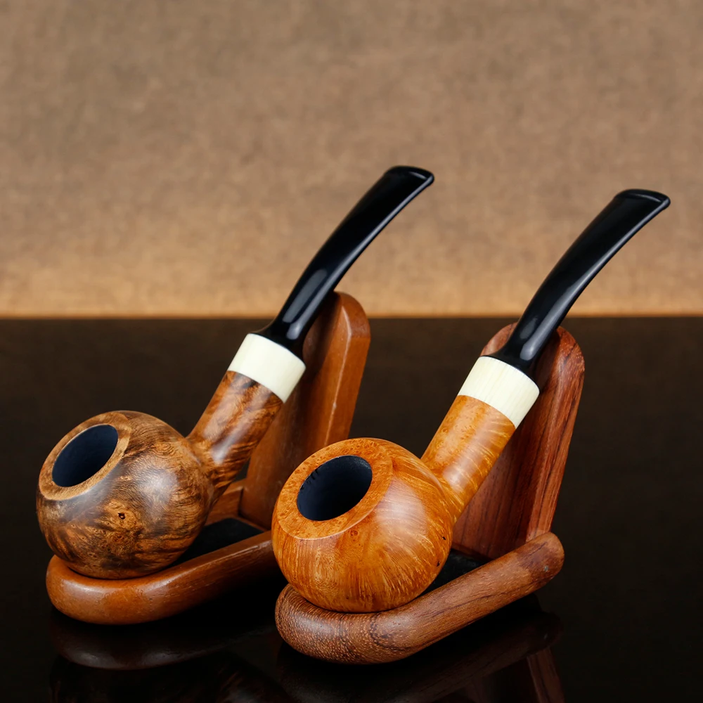 New Round Bowl Tobacco Pipe 9mm Filter Briar Smoking Pipe Free Tools Gift Set White Mouth Briar Wood Pipe Best Briar Pipe Set
New Round Bowl Tobacco Pipe 9mm Filter Briar Smoking Pipe Free Tools Gift Set White Mouth Briar Wood Pipe Best Briar Pipe Set