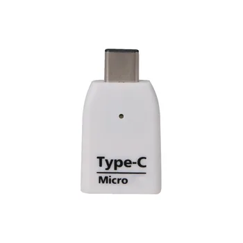 USB 3.1 Type C USB to Micro SD SDXC TF Card Reader Adapter for Macbook /Mac airPro /OTG Type-c interface mobile phone
USB 3.1 Type C USB to Micro SD SDXC TF Card Reader Adapter for Macbook /Mac airPro /OTG Type-c interface mobile phone