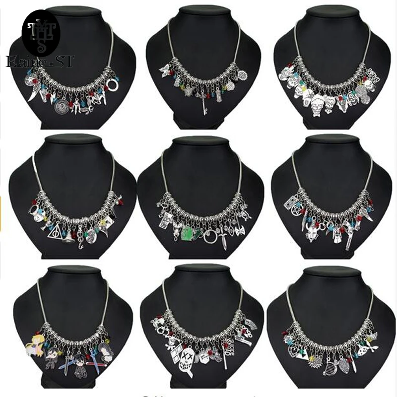 DIY Choker Necklace Marvel Avengers X-MEN Naruto Star trek Suicide Squad Quinn The Legend of Zelda Necklaces Pokemon
DIY Choker Necklace Marvel Avengers X-MEN Naruto Star trek Suicide Squad Quinn The Legend of Zelda Necklaces Pokemon