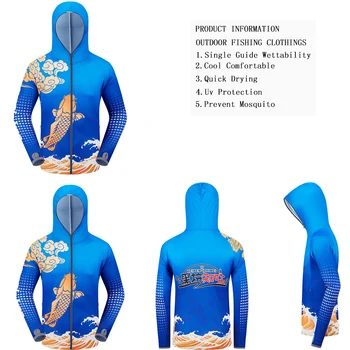 Fishing clothing jersey Hooded Men Jacket Quick-Drying Coat Fishing Shirt For Hiking Cycling Fishing Clothes Outdoor Sports
Fishing clothing jersey Hooded Men Jacket Quick-Drying Coat Fishing Shirt For Hiking Cycling Fishing Clothes Outdoor Sports