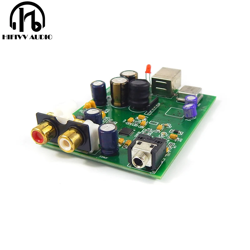 HiFi audio USB decoder ES9028Q2M SA9023 USB DAC Decoder board External Support 24Bit 92k
HiFi audio USB decoder ES9028Q2M SA9023 USB DAC Decoder board External Support 24Bit 92k