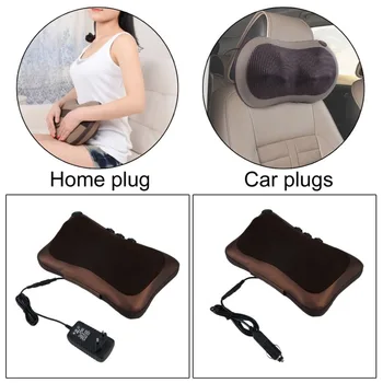 Neck Massager Car Home Shiatsu Massage Neck Relaxation Back Waist Body Electric Massage Deep-Kneading Pillow Cushion 2018 New
Neck Massager Car Home Shiatsu Massage Neck Relaxation Back Waist Body Electric Massage Deep-Kneading Pillow Cushion 2018 New