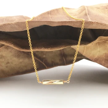 Gold Filled 925 Silver Bar Necklaces Handmade Pendant Dainty Choker Boho Jewelry for Women Collier Femme Necklace for Women
Gold Filled 925 Silver Bar Necklaces Handmade Pendant Dainty Choker Boho Jewelry for Women Collier Femme Necklace for Women