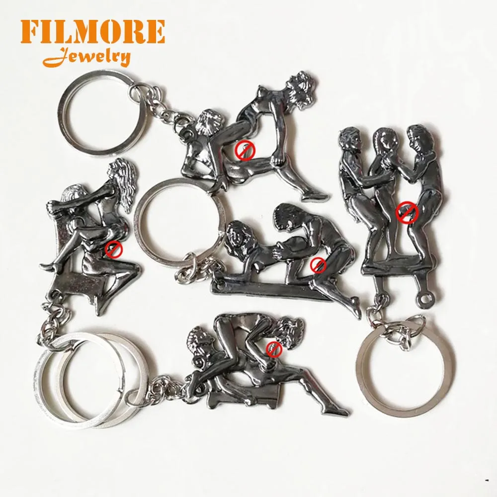 Full Set Lovers Keychains Fashion Jewelry Alternative Hot Sexy Lover Metal Keychain Funny Toy Key Rings for Man Woman Collection
Full Set Lovers Keychains Fashion Jewelry Alternative Hot Sexy Lover Metal Keychain Funny Toy Key Rings for Man Woman Collection