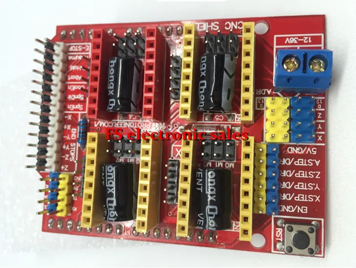 Free shipping! 10 pcs New cnc shield v3 engraving machine / 3D Printer / A4988 driver expansion board for Arduino
Free shipping! 10 pcs New cnc shield v3 engraving machine / 3D Printer / A4988 driver expansion board for Arduino