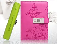 The student diary with a lock password wire-bound notepad office stationery Korean creative sub-notebook
The student diary with a lock password wire-bound notepad office stationery Korean creative sub-notebook
