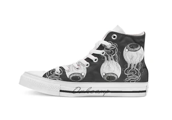 Eye Ball Novelty Design breathable casual High Top lace-up Canvas shoes sneakers
Eye Ball Novelty Design breathable casual High Top lace-up Canvas shoes sneakers