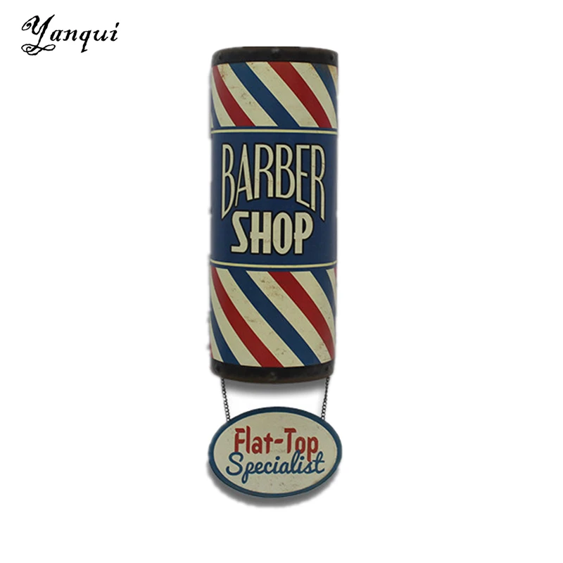 Flat Top Specialist Barber Shop Metal Signs Vintage Home Decor For Bar House Club Vintage Wall Tin Plaque TP-097
Flat Top Specialist Barber Shop Metal Signs Vintage Home Decor For Bar House Club Vintage Wall Tin Plaque TP-097