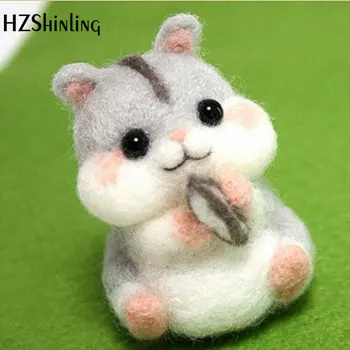 Non-Finished Handmade Squirrel Toy Doll Wool Felt Poked Kitting DIY Cute Animal Pet Wool Felting Package
Non-Finished Handmade Squirrel Toy Doll Wool Felt Poked Kitting DIY Cute Animal Pet Wool Felting Package