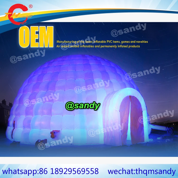 free ship,Color changing lighting inflatable dome tent igloo tent,inflatable party tent/inflatable igloo/led inflatable tent
free ship,Color changing lighting inflatable dome tent igloo tent,inflatable party tent/inflatable igloo/led inflatable tent