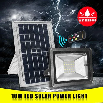 Mising 1Set 10W LED Solar Panel Floodlight Waterproof Security Spotlight Outdoor Garden Lights Intelligent Remote Control IP65
Mising 1Set 10W LED Solar Panel Floodlight Waterproof Security Spotlight Outdoor Garden Lights Intelligent Remote Control IP65