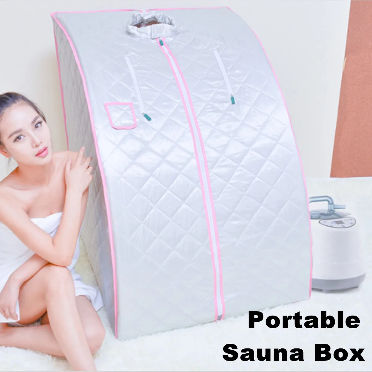 Portable Personal Home Folding Sweat Steam Sauna SPA Tent Bath Slim Detox Weight Loss Indoor Sweating Steamer Room Bathtub 1000W
Portable Personal Home Folding Sweat Steam Sauna SPA Tent Bath Slim Detox Weight Loss Indoor Sweating Steamer Room Bathtub 1000W