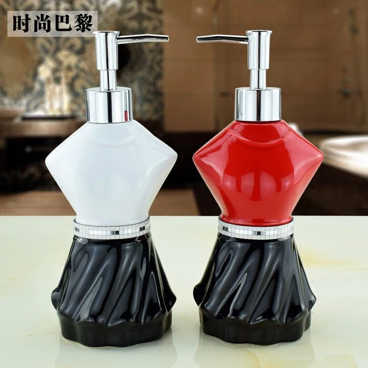 400ML Creative Ceramic Hand Washing Liquid Bottling Hotel Soap Dispenser Emulsion Bathroom Accessories Set Wedding Gift
400ML Creative Ceramic Hand Washing Liquid Bottling Hotel Soap Dispenser Emulsion Bathroom Accessories Set Wedding Gift