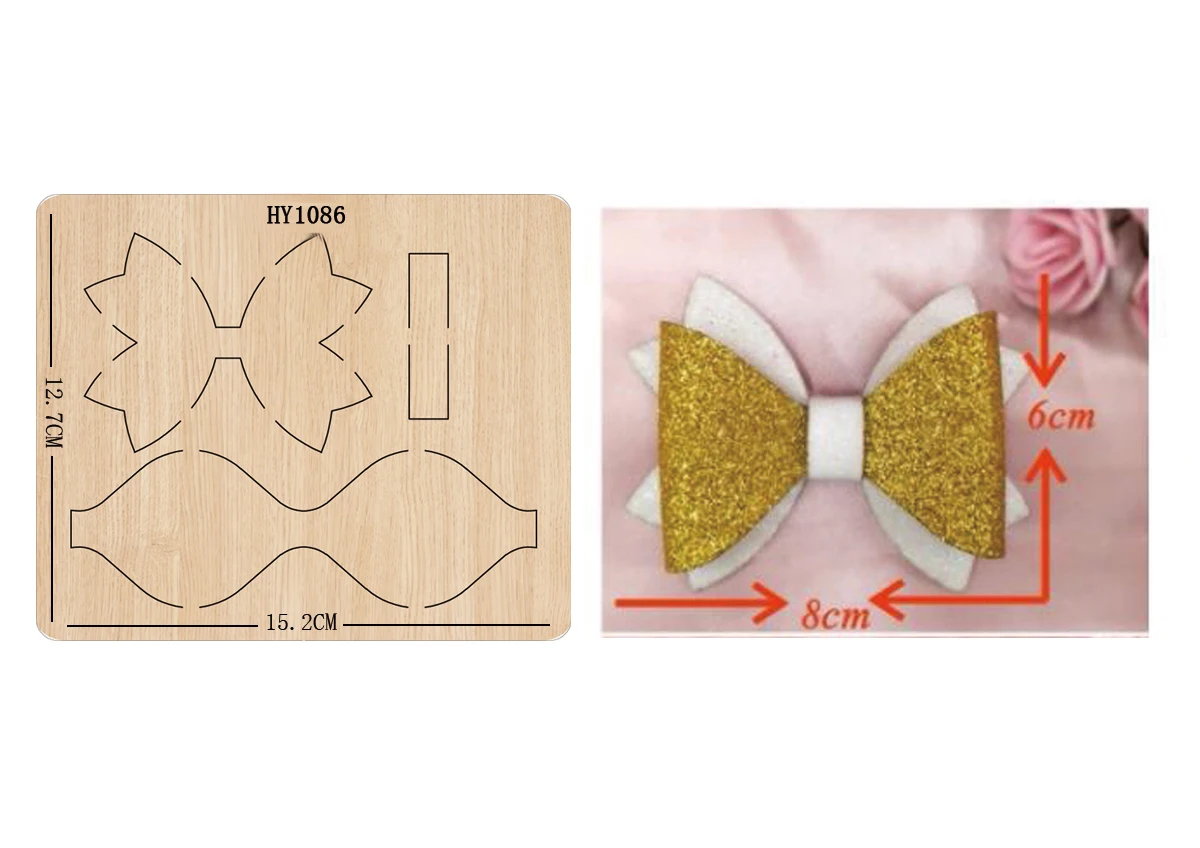 bow cutting dies 2019 new die cut &wooden dies Suitable for common die cutting machines on the market
bow cutting dies 2019 new die cut &wooden dies Suitable for common die cutting machines on the market