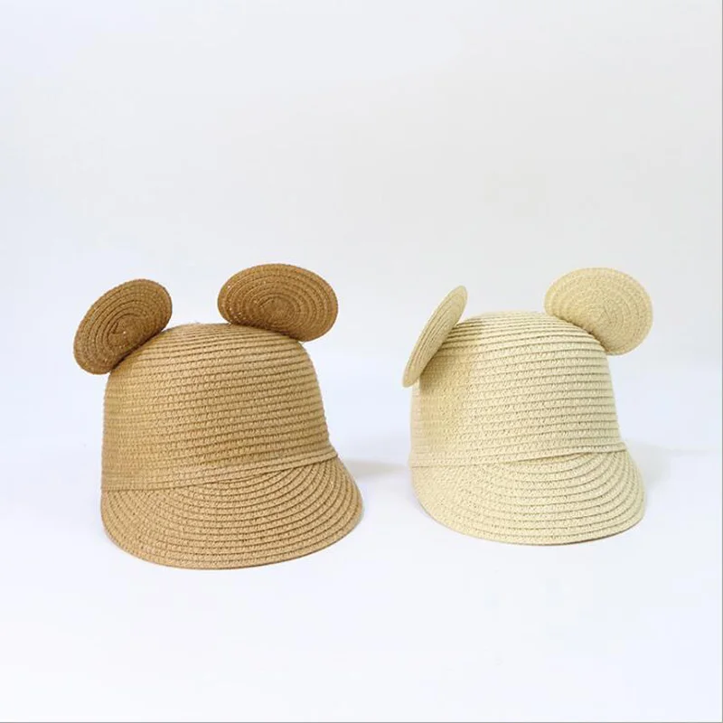 Cute Child Girls Straw hat Cartoon ear Sun Hat Kids Large Brim Beach Summer Boater Beach Round fedora hat
Cute Child Girls Straw hat Cartoon ear Sun Hat Kids Large Brim Beach Summer Boater Beach Round fedora hat