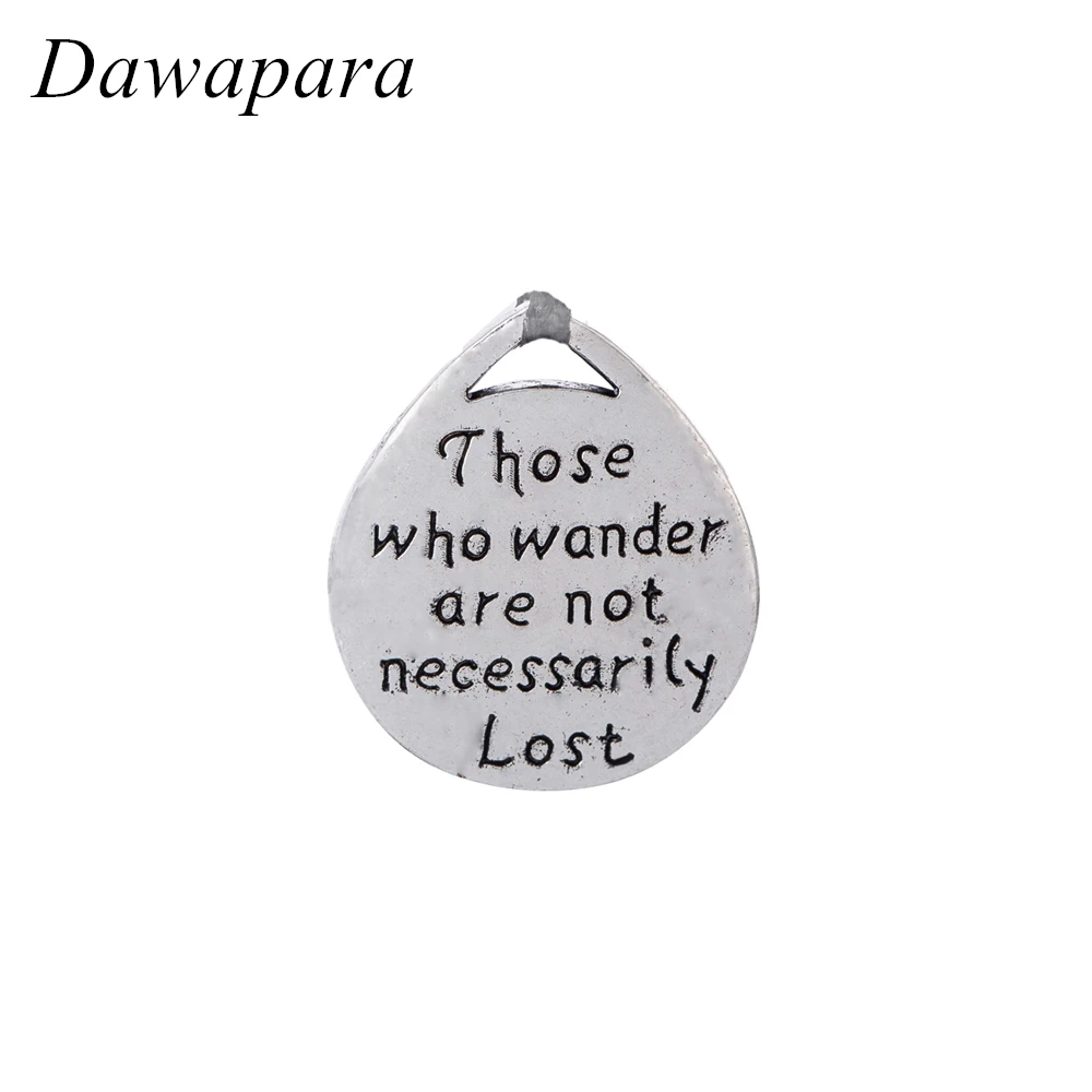 Dawapara Inspirational Quotes Water Drop Shape Pendants 2017 Fashion Charms for Jewelry Making Gifts for Men and Women
Dawapara Inspirational Quotes Water Drop Shape Pendants 2017 Fashion Charms for Jewelry Making Gifts for Men and Women