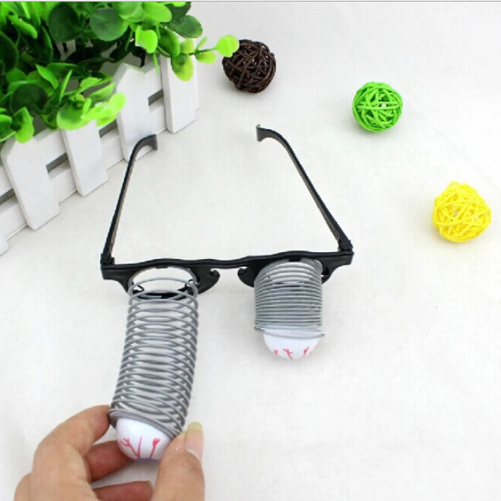 1Pcs Pop Out Eye Drop Eyeball Prank Glasses Horror Scary Party Gags Practical Jokes Funny Toy Black and Gray
1Pcs Pop Out Eye Drop Eyeball Prank Glasses Horror Scary Party Gags Practical Jokes Funny Toy Black and Gray