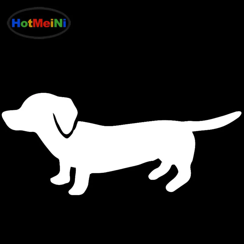Dachshund Weiner Dog Peeking Decal Window Lap Dog Pet Love Cute