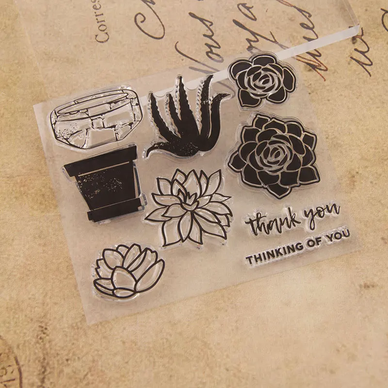 Rose Flower Thinking of You Clear Stamps for Scrapbooking DIY Silicone Seals Photo Album Embossing Folder Paper Maker Template
Rose Flower Thinking of You Clear Stamps for Scrapbooking DIY Silicone Seals Photo Album Embossing Folder Paper Maker Template