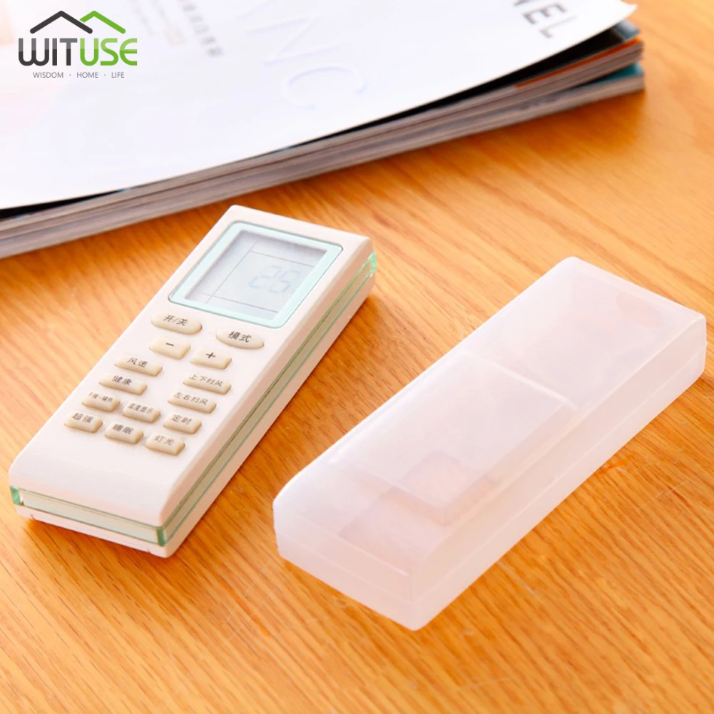 Silicone Storage Bag TV Remote Control Air Condition Dust Cover Protective Case Skin Holder Organizer Home transparent Accessory
Silicone Storage Bag TV Remote Control Air Condition Dust Cover Protective Case Skin Holder Organizer Home transparent Accessory