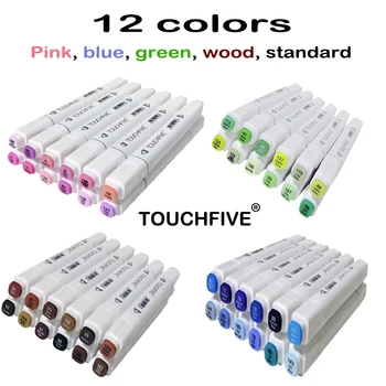TOUCHFIVE 12/24/30 Colors Art Markers pen Alcohol Based Brush Pen Animation Manga Drawing Double Head Markers Art Supplies
TOUCHFIVE 12/24/30 Colors Art Markers pen Alcohol Based Brush Pen Animation Manga Drawing Double Head Markers Art Supplies