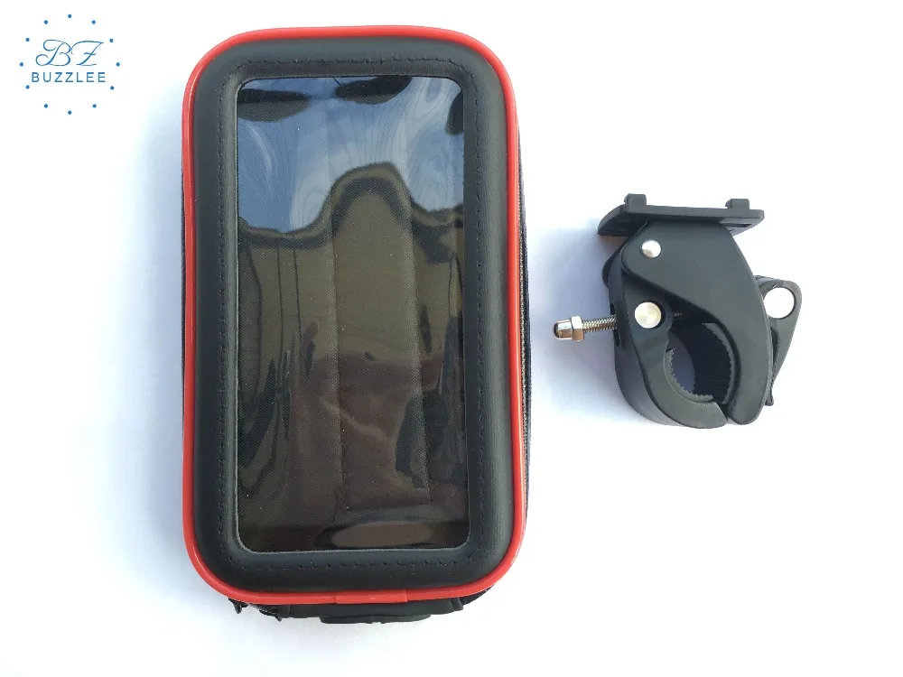 Universal Bike Motor Phone Holder Waterproof Phone Bag Motorcycle Bicycle Handlebar SmartPhones GPS Stand for iPhone Xs Max XR X
Universal Bike Motor Phone Holder Waterproof Phone Bag Motorcycle Bicycle Handlebar SmartPhones GPS Stand for iPhone Xs Max XR X