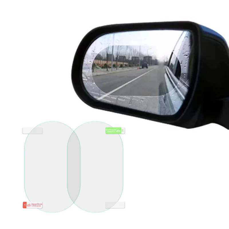 2pcs/1pair Car Rearview Mirror Sticker Rectangular Waterproof Anti-fog Scratch Film Sticker Auto Accessories 110*85mm
2pcs/1pair Car Rearview Mirror Sticker Rectangular Waterproof Anti-fog Scratch Film Sticker Auto Accessories 110*85mm