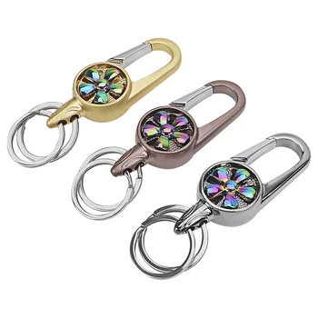 Car Key Chain Metal Key Ring Rotate Fun Finger Toys Decompression Auto Keyring Car Keyring Fashion Keychain Car-styling
Car Key Chain Metal Key Ring Rotate Fun Finger Toys Decompression Auto Keyring Car Keyring Fashion Keychain Car-styling