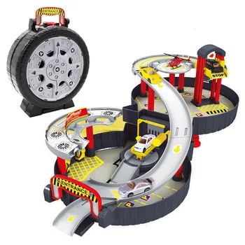 Tire parking lot, children's assembly educational toy car, portable rail car model
Tire parking lot, children's assembly educational toy car, portable rail car model
