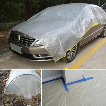 Car Dust Cloth Disposable Dust Cover Waterproof Simple Convenient Transparent Plastic Furniture Cover Cloth
Car Dust Cloth Disposable Dust Cover Waterproof Simple Convenient Transparent Plastic Furniture Cover Cloth