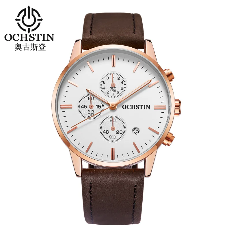 Фото OCHSTIN 2017 мужские часы брендовые роскошные военные наручные спортивные кварцевые