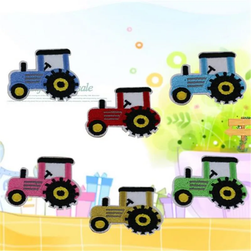 Women/Men/Kids/Baby Cartoon tractor Iron on patches for clothing deal with it Applique embroidery patch Diy Stickers for clothes
Women/Men/Kids/Baby Cartoon tractor Iron on patches for clothing deal with it Applique embroidery patch Diy Stickers for clothes