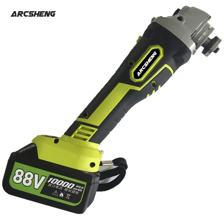 Angle Grinder 88v Brushless Cordless Lithium-ion 4000mah Grinding Machine Electric Grinder Angle Grinder Grinding Power Tools
Angle Grinder 88v Brushless Cordless Lithium-ion 4000mah Grinding Machine Electric Grinder Angle Grinder Grinding Power Tools
