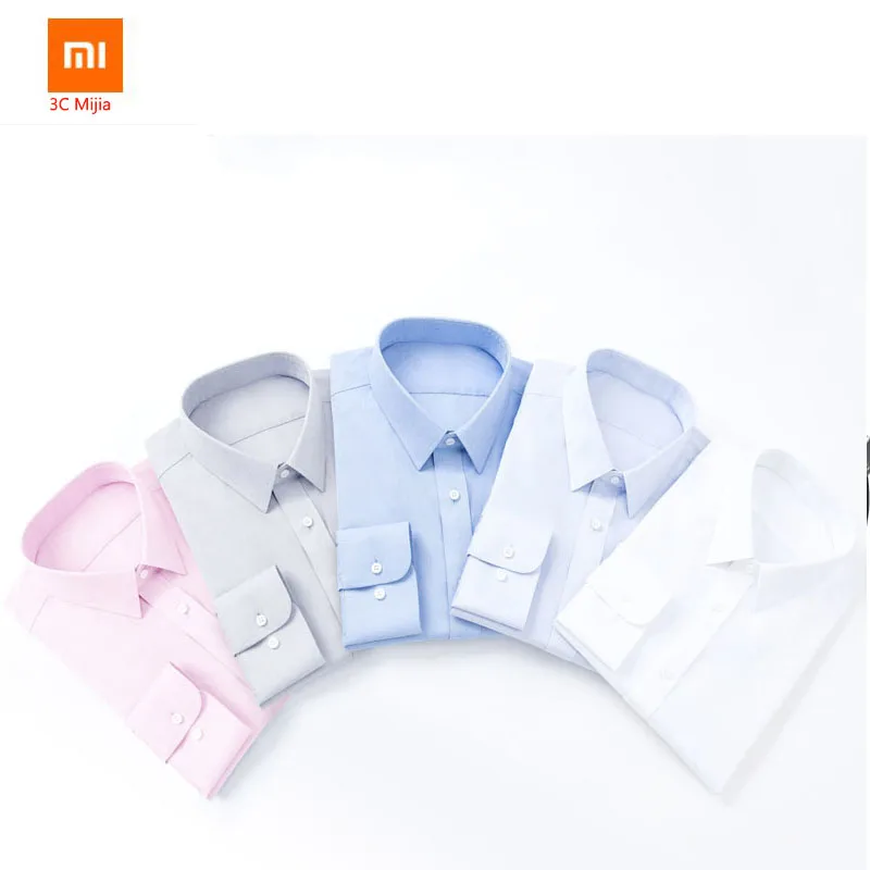 Xiaomi 90 Fun Men Shirt Non-ironing Long Sleeve Soft Cotton Slim Fit Casual Fashion Businessman Anti-wrinkle Shirt Clothes
Xiaomi 90 Fun Men Shirt Non-ironing Long Sleeve Soft Cotton Slim Fit Casual Fashion Businessman Anti-wrinkle Shirt Clothes