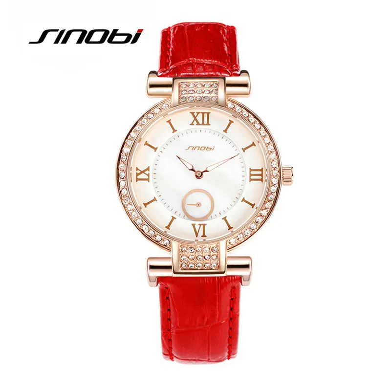 2017 SINOBI New Fashion brand leather strap quartz women watches luxury Diamond women ladies dress watches with GIft BOX 2017 SINOBI New Fashion brand leather strap quartz women watches luxury Diamond women ladies dress watches with GIft BOX<br><br>Aliexpress