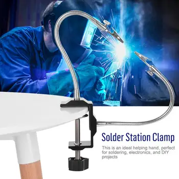 Soldering Station Welding Solder Station Universal Metal Arm Electric Iron Holder Solder Station Clamp For Diy Soldering
Soldering Station Welding Solder Station Universal Metal Arm Electric Iron Holder Solder Station Clamp For Diy Soldering