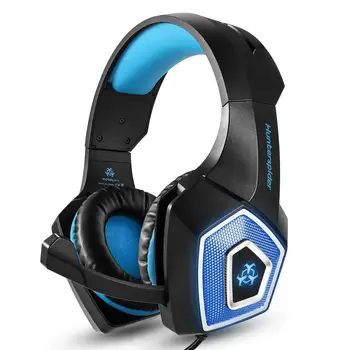 V1 Wired Gaming Headphone 7 Color LED Lights Low Distortion With Mute Button Volume Control Microphone Headset
V1 Wired Gaming Headphone 7 Color LED Lights Low Distortion With Mute Button Volume Control Microphone Headset