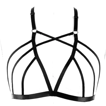 Body Harness Hollow Out Bra breast Tops Bra Bondage for Women Lingerie Goth Fetish Halloween Full Dance Halloween Cosplay Wear
Body Harness Hollow Out Bra breast Tops Bra Bondage for Women Lingerie Goth Fetish Halloween Full Dance Halloween Cosplay Wear