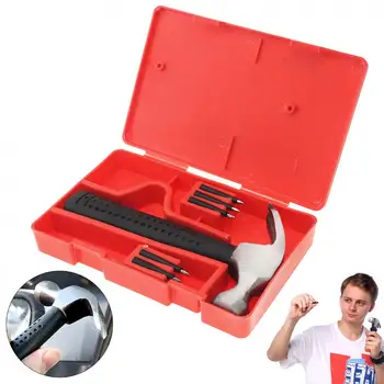 5pcs Iron Chrome +Rubber Car Vacuum Tire Emergency Fast Repair Leak-filling Tire-repairing Nails Tool Kit with Claw Hammer 
5pcs Iron Chrome +Rubber Car Vacuum Tire Emergency Fast Repair Leak-filling Tire-repairing Nails Tool Kit with Claw Hammer