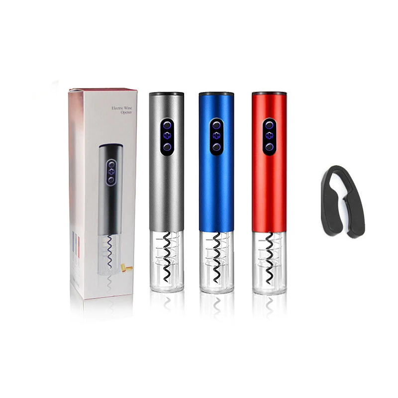 High Quality Electric Wine Bottle Opener Automatic Red Wine Corkscrew Aluminum Alloy Bottle Opener Tool Set Wireless Foil Cutter
High Quality Electric Wine Bottle Opener Automatic Red Wine Corkscrew Aluminum Alloy Bottle Opener Tool Set Wireless Foil Cutter