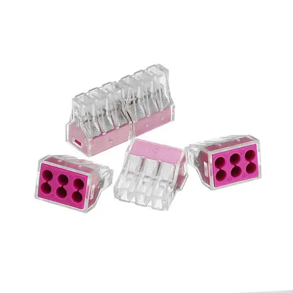 10Pcs Multiple models Flame Retardant Fast Spring Terminal Block Electric Cable Wire Connector Free Shipping
10Pcs Multiple models Flame Retardant Fast Spring Terminal Block Electric Cable Wire Connector Free Shipping