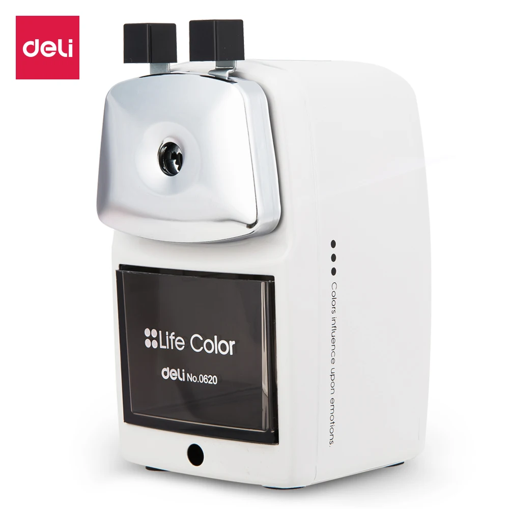 DELI E0620 Rotary pencil sharpener pencil cutter Full Metal sharpener knife smooth sharpening school accessories stationery
DELI E0620 Rotary pencil sharpener pencil cutter Full Metal sharpener knife smooth sharpening school accessories stationery