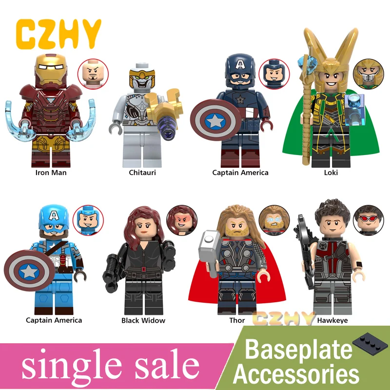 Building Blocks Avengers 4 Endgame Iron Man Captain America Hawkeye Black Widow Thor Figures For Children Toys Collection X0259
Building Blocks Avengers 4 Endgame Iron Man Captain America Hawkeye Black Widow Thor Figures For Children Toys Collection X0259