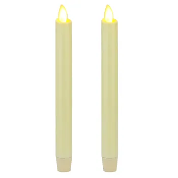 Ksperway set of 2 Flameless Taper Candles Real Wax Surface with Timer and Remote for Decoration 8 inch
Ksperway set of 2 Flameless Taper Candles Real Wax Surface with Timer and Remote for Decoration 8 inch