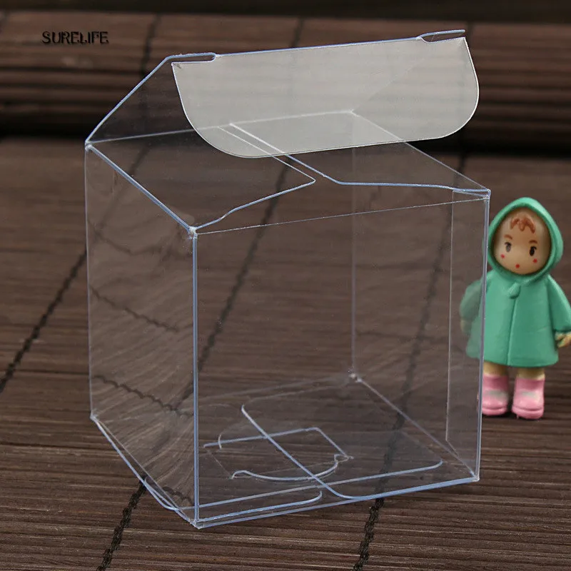 50pcs 7 Sizes Square Plastic Packaging Boxes Small/Large Transparent Gift Box Clear PVC Box For Candy/Crafts/toys display
50pcs 7 Sizes Square Plastic Packaging Boxes Small/Large Transparent Gift Box Clear PVC Box For Candy/Crafts/toys display